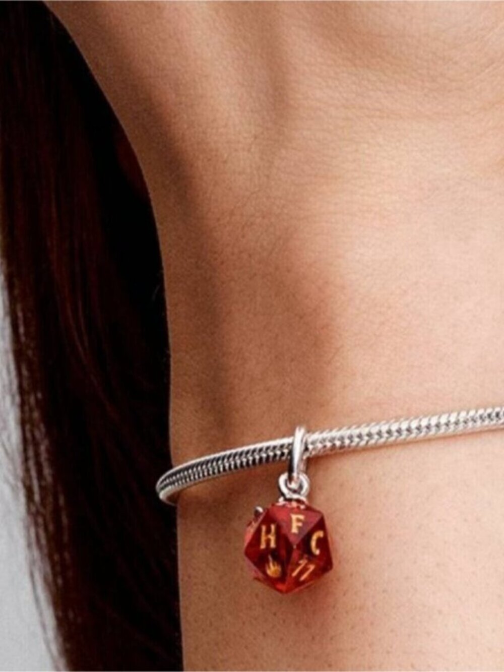 Pandora Stranger Things Hellfire Club Dice Dangle Charm